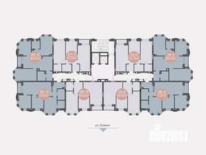 3-к квартира, строящийся дом, 81м2, 6/14 этаж