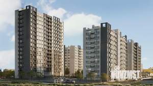3-к квартира, строящийся дом, 70м2, 11/17 этаж