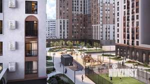 3-к квартира, строящийся дом, 75м2, 17/24 этаж