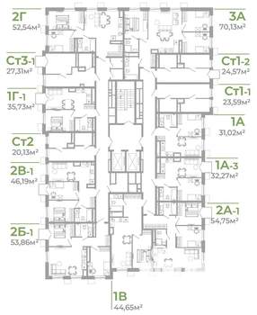 Студия квартира, вторичка, 27м2, 5/18 этаж