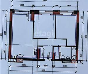 2-к квартира, вторичка, 58м2, 12/23 этаж