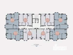 2-к квартира, строящийся дом, 64м2, 10/14 этаж