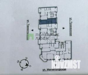 1-к квартира, вторичка, 53м2, 1/10 этаж