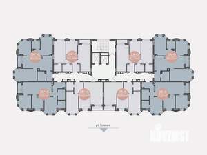 2-к квартира, строящийся дом, 64м2, 6/14 этаж