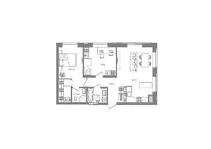 2-к квартира, вторичка, 71м2, 23/23 этаж