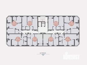 2-к квартира, строящийся дом, 67м2, 14/14 этаж
