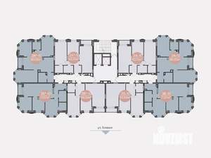 3-к квартира, строящийся дом, 81м2, 10/14 этаж