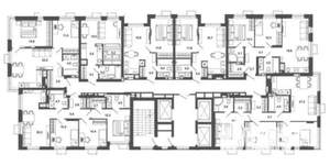 2-к квартира, вторичка, 57м2, 5/25 этаж
