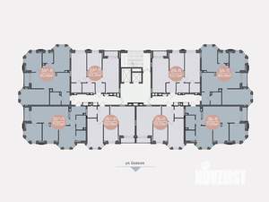 3-к квартира, строящийся дом, 71м2, 11/14 этаж