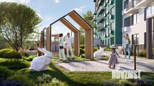 1-к квартира, строящийся дом, 35м2, 8/19 этаж