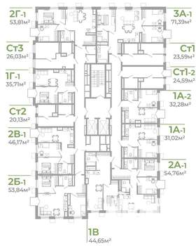 Студия квартира, вторичка, 20м2, 7/18 этаж