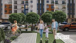 Студия квартира, строящийся дом, 28м2, 5/10 этаж