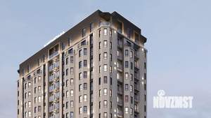 3-к квартира, строящийся дом, 77м2, 13/14 этаж