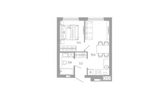 1-к квартира, вторичка, 32м2, 25/25 этаж