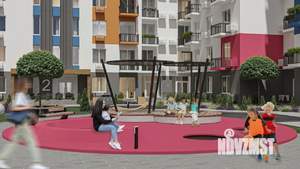 3-к квартира, строящийся дом, 60м2, 1/10 этаж