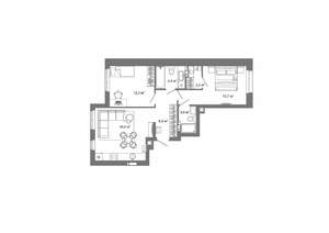 2-к квартира, вторичка, 62м2, 5/25 этаж