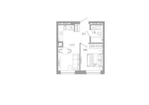 1-к квартира, вторичка, 32м2, 16/18 этаж