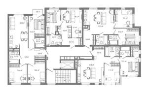 2-к квартира, вторичка, 64м2, 5/25 этаж