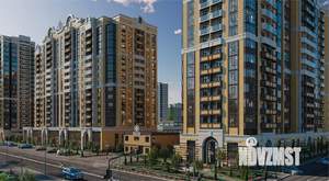 2-к квартира, строящийся дом, 65м2, 13/21 этаж