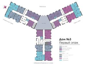 3-к квартира, вторичка, 71м2, 1/23 этаж
