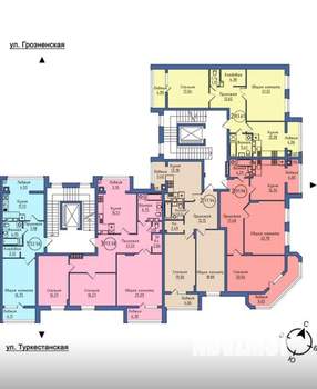 2-к квартира, вторичка, 78м2, 2/9 этаж