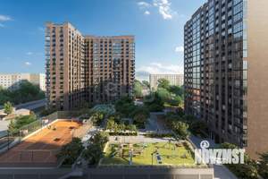 2-к квартира, строящийся дом, 60м2, 15/17 этаж