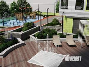 1-к квартира, строящийся дом, 42м2, 9/16 этаж