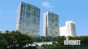 2-к квартира, строящийся дом, 90м2, 12/16 этаж