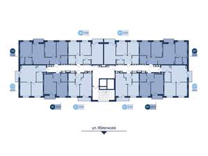 3-к квартира, строящийся дом, 70м2, 10/17 этаж