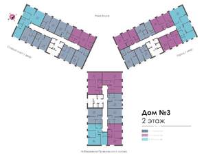2-к квартира, вторичка, 72м2, 2/23 этаж