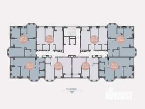 2-к квартира, строящийся дом, 64м2, 3/14 этаж