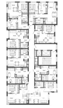 2-к квартира, вторичка, 56м2, 2/25 этаж