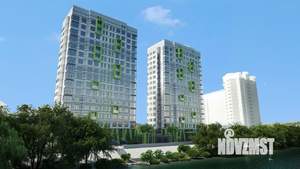 2-к квартира, строящийся дом, 89м2, 2/16 этаж
