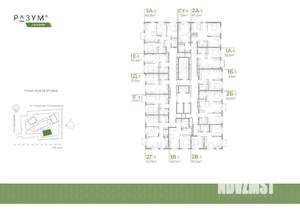 2-к квартира, вторичка, 56м2, 19/25 этаж