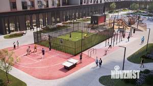 1-к квартира, строящийся дом, 38м2, 12/24 этаж