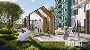 1-к квартира, строящийся дом, 34м2, 4/19 этаж