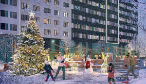 2-к квартира, вторичка, 51м2, 4/22 этаж