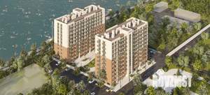 1-к квартира, строящийся дом, 35м2, 9/10 этаж