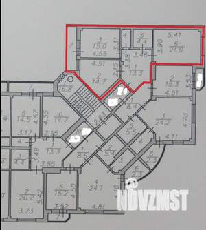 2-к квартира, вторичка, 70м2, 8/10 этаж