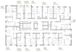 3-к квартира, вторичка, 63м2, 11/26 этаж