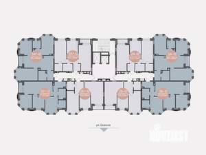 3-к квартира, строящийся дом, 80м2, 12/14 этаж