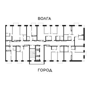 2-к квартира, вторичка, 56м2, 23/24 этаж