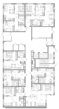 2-к квартира, вторичка, 50м2, 1/25 этаж