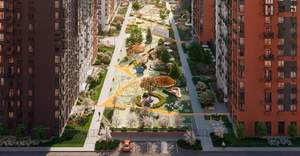 1-к квартира, вторичка, 41м2, 22/24 этаж