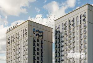 1-к квартира, строящийся дом, 42м2, 6/21 этаж