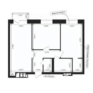 2-к квартира, вторичка, 61м2, 22/24 этаж