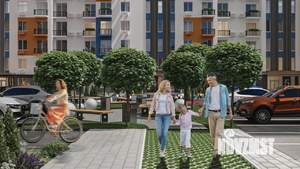 Студия квартира, строящийся дом, 28м2, 5/10 этаж