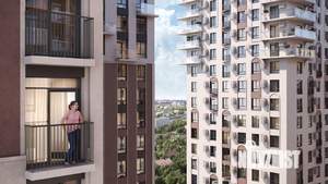 2-к квартира, строящийся дом, 64м2, 19/24 этаж