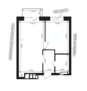 1-к квартира, сданный дом, 39м2, 20/25 этаж