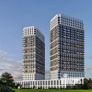 1-к квартира, строящийся дом, 37м2, 4/30 этаж